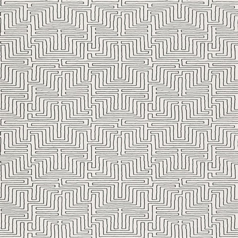 Kairo Cream Geometric Wallpaper