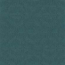 Kairo Teal Geometric Wallpaper