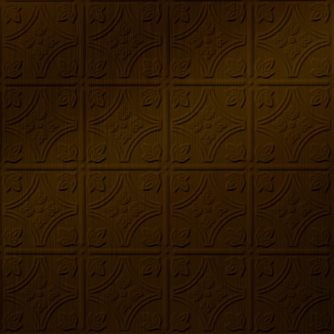 Kaleidoscope Ceiling Panels Rubbed Bronze