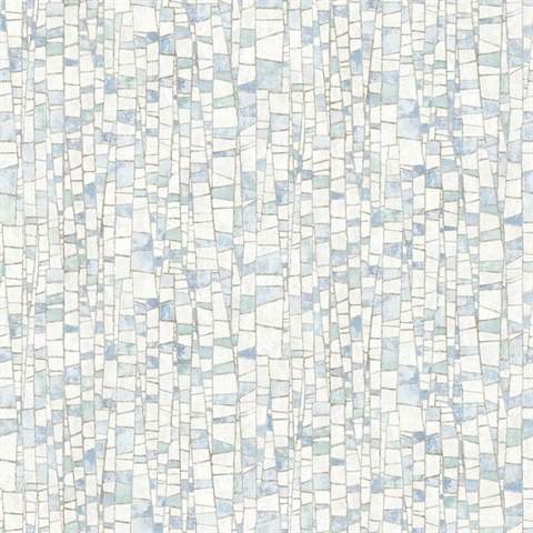 Kaleidoscopic Blue Wallpaper