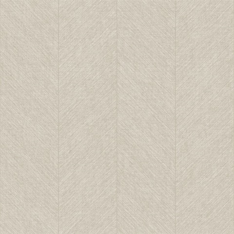 Kallam Beige Chevron Wallpaper