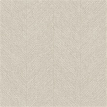 Kallam Beige Chevron Wallpaper