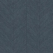 Kallam Indigo Chevron Wallpaper