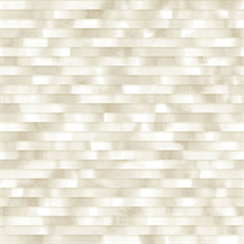 Kalmar Beige Hazy Stripe Wallpaper