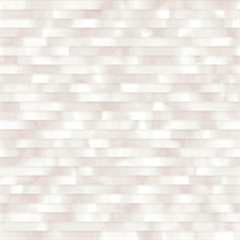 Kalmar Light Pink Hazy Stripe Wallpaper