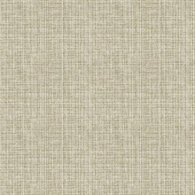 Kantera Chestnut Faux Fabric Weave Texture Wallpaper