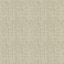 Kantera Chestnut Faux Fabric Weave Texture Wallpaper