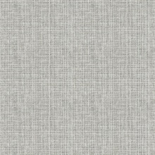 Kantera Grey Faux Fabric Weave Texture Wallpaper