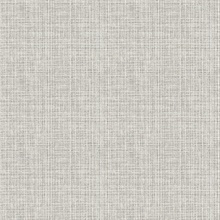 Kantera Light Grey Faux Fabric Weave Texture Wallpaper
