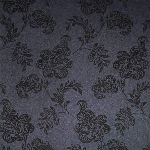 Karimah Black Jacobean Wallpaper