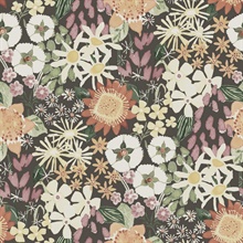 Karina Rasberry Watercolor Wildflower Floral Wallpaper