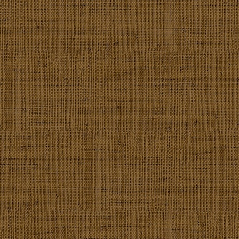 Kaya Gingerbread Faux Basketweave Wallpaper
