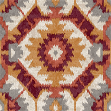 Kazac Orange Shibori Wallpaper