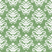 Keaton Green Faded Medallion Wallpaper