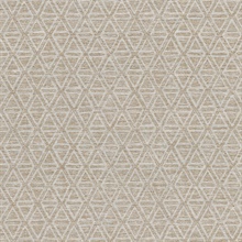 Kelce Gold Geometric Faux Grasscloth Wallpaper