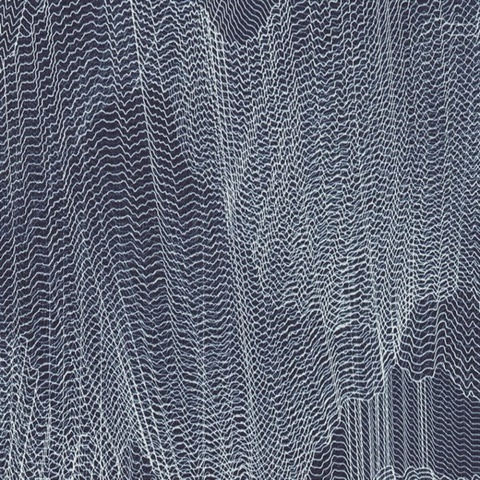 Kelvin Deep Blue Commercial Wallpaper