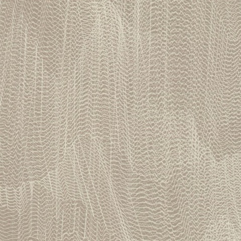 Kelvin Feathered Taupe Commercial Wallpaper