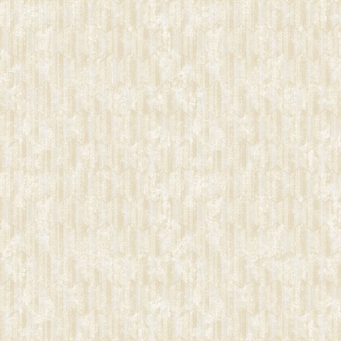 Kendall Champagne Geometric Wallpaper