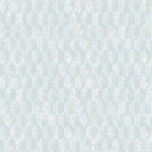 Kendall Light Blue Geometric Wallpaper