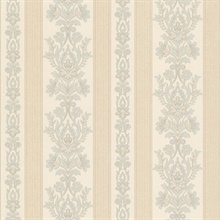 Kensington Light Blue Damask Stripe