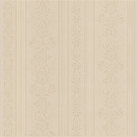 Kensington Neutral Damask Stripe