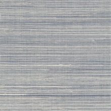 Kenter Blue Sisal Natural Grasscloth Wallpaper