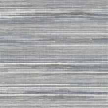 Kenter Blue Sisal Natural Grasscloth Wallpaper