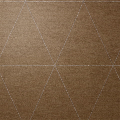 Keystone Geometric Triangles Chestnut