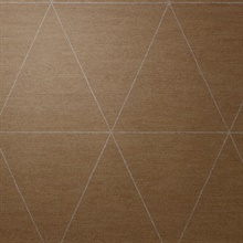 Keystone Geometric Triangles Chestnut