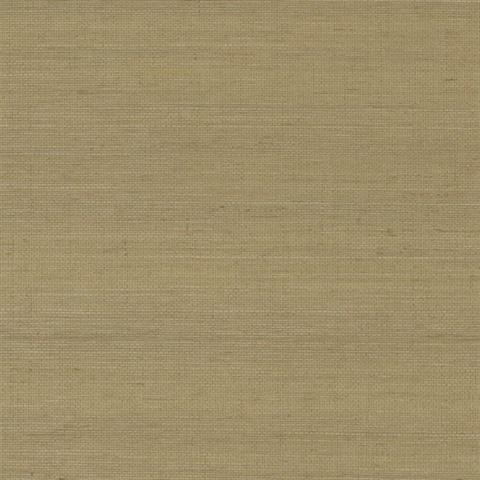 Maguey Natural Sisal Grasscloth Khaki Wallpaper