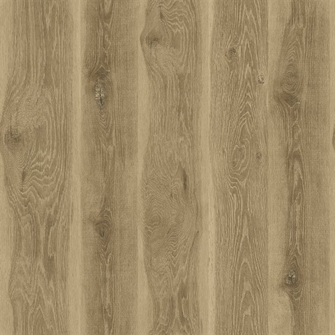 Kieri Wood Walnut Wallpaper