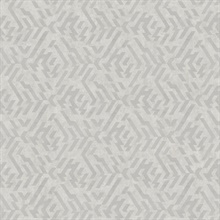 Kila Grey Geometric Wallpaper
