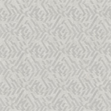 Kila Grey Geometric Wallpaper