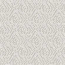 Kila Platinum Geometric Wallpaper