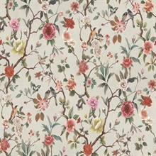 Kimora's Garden Ivory Floral Branch Wallpaper