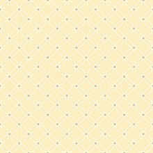 Kinetic Yellow Geometric Floral