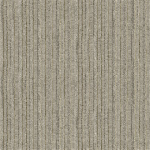 Kinsley Coffee Textured Stripe Wallpaper