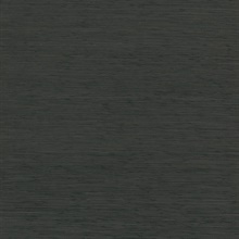 Kira Charcoal Blue Hemp Grasscloth Wallpaper