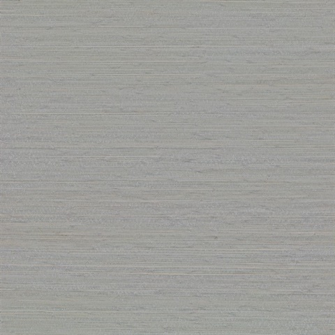 Kira Periwinkle Hemp Grasscloth Wallpaper