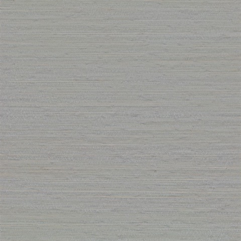 Kira Periwinkle Hemp Grasscloth Wallpaper