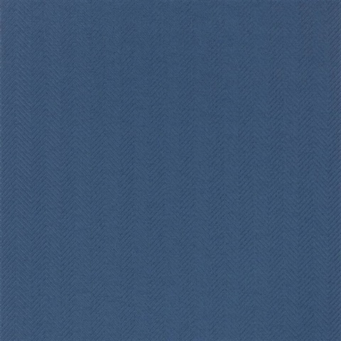 Koa Chevron Cobalt Ralph Lauren Natural Grasscloth Wallpaper