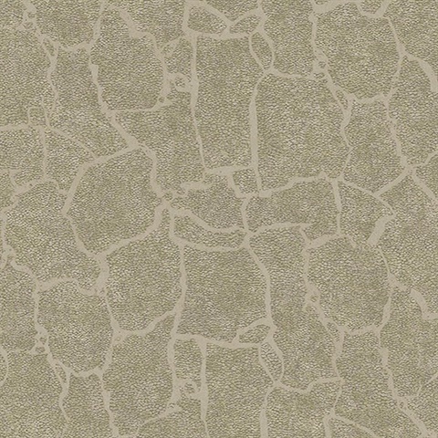 Kordofan Bronze Faux Giraffe Animal Skin Wallpaper