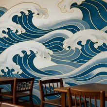 Korean Haegeum Wave Commercial Wallpaper