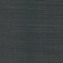 Kowloon Charcoal Sisal Wallpaper