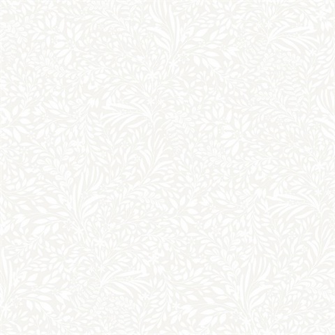 Kristina Off-White Botanical Wallpaper