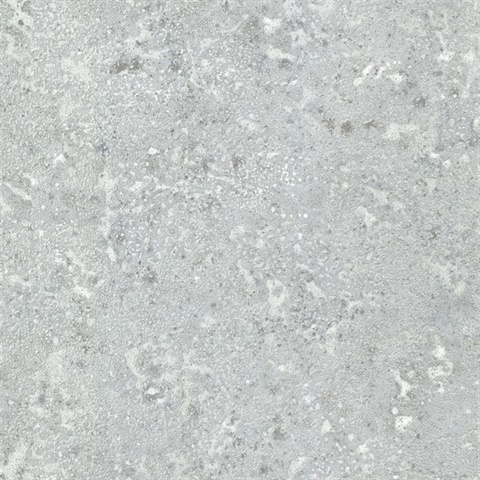Kulta Silver Metallic Cement Wallpaper