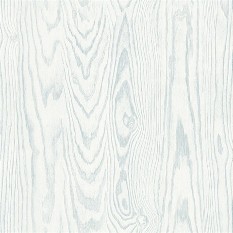 Kyoto Faux Woodgrain Texture Blue Wallpaper