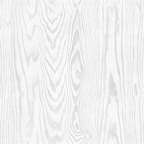 Kyoto Faux Woodgrain Texture Grey Wallpaper