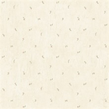 Lafayette Beige Floral Toss Wallpaper