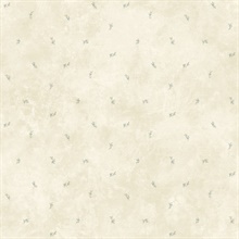 Lafayette Grey Floral Toss Wallpaper